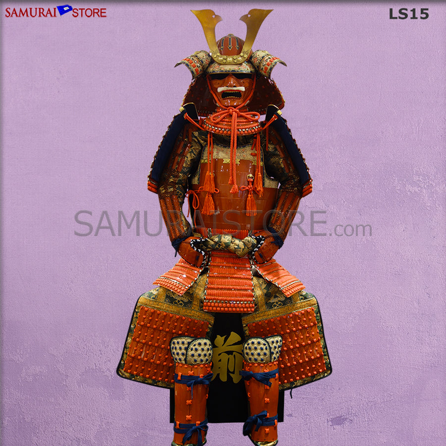 L073 (即納品) 黒糸威胸取鎬二枚胴具足 - サムライストア SAMURAI STORE