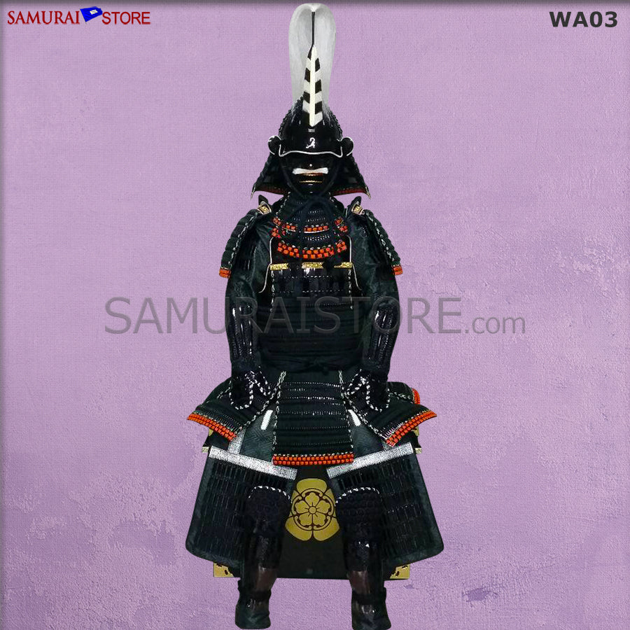 L001 赤二枚胴具足 鎧 等身大 - サムライストア SAMURAI STORE