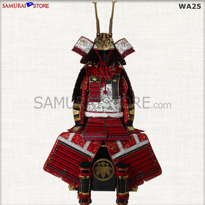 L021 赤糸威 本大札大鎧 等身大 - サムライストア SAMURAI STORE