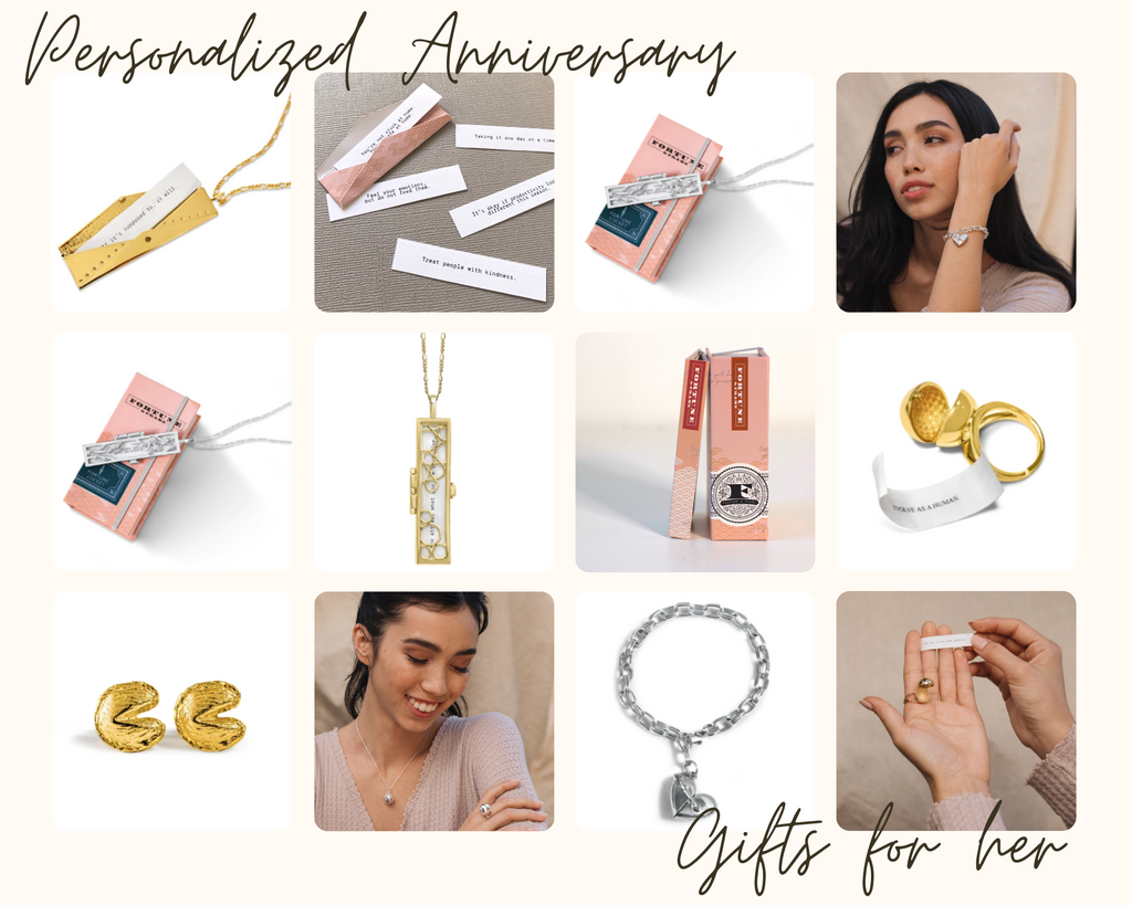 Personalized Anniversary Gifts for Her • Fortune & Frame