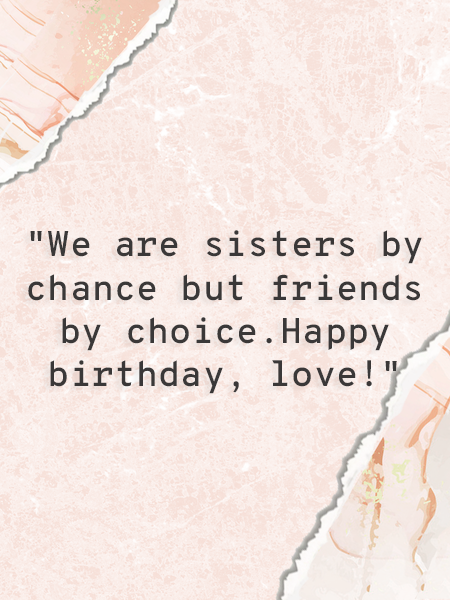 100+ Thoughtful Quotes to Say Happy Birthday Sister • Fortune & Frame