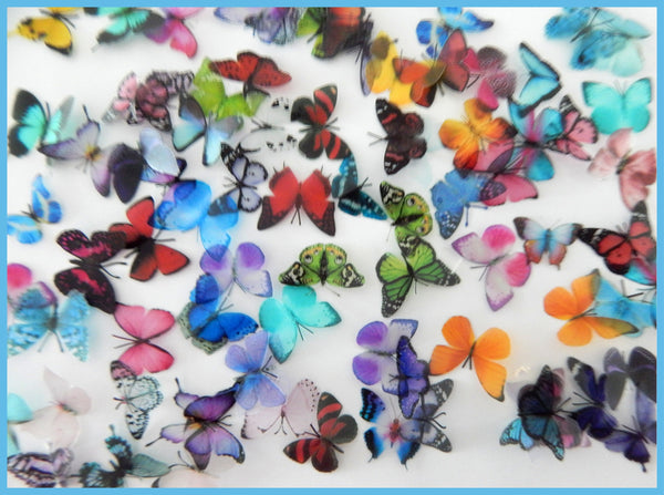 Download Miniature Butterflies For Craft Projects Decoration Embellishments But Flutterframes