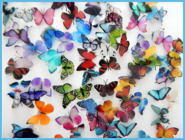 Download Miniature Butterflies For Craft Projects Decoration Embellishments But Flutterframes