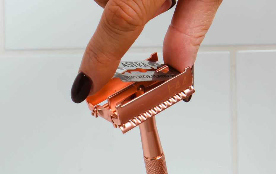 butterfly safety razors are easy to remove the blade for cleaning and drying