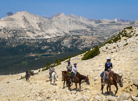 Mono Pass on Horseback