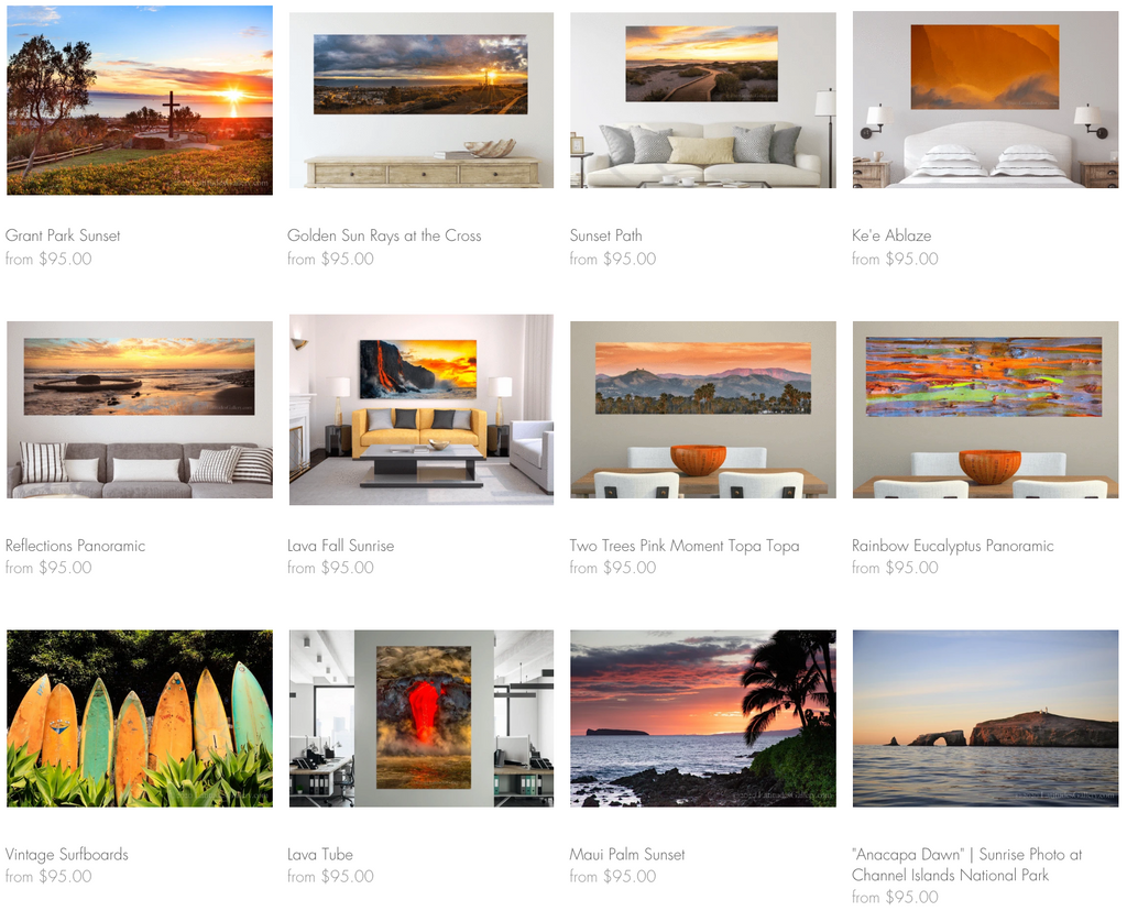  Orange Palette Gallery Photographs