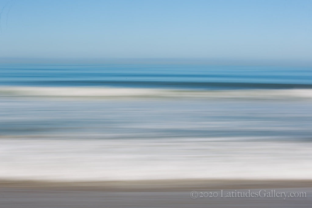 Calm Blue Water Disappearing Into Photograph by Axiom Photographic - Fine  Art America