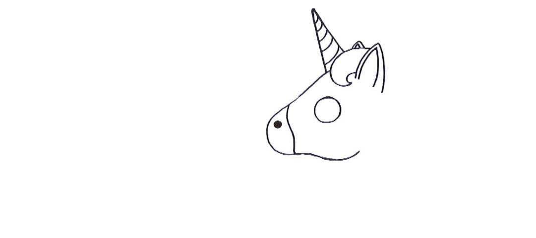 Comment Dessiner Un Emoji Licorne Kawaii Licorne Fantasy