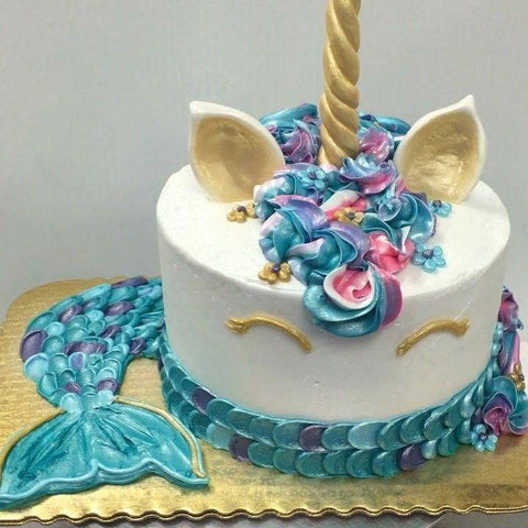 Gâteau Licorne Sirène