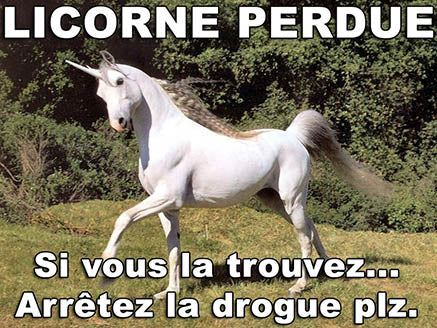 Licorne Perdue