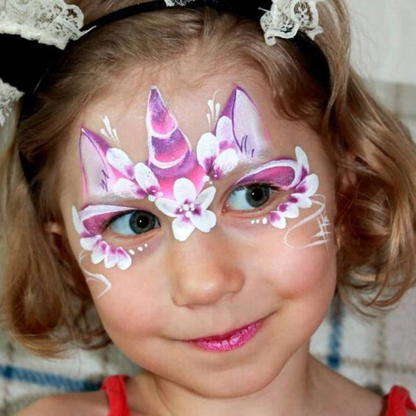 Tuto Maquillage enfant Carnaval Facile - Licorne 