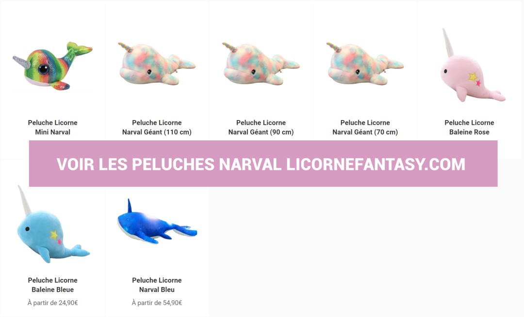 Peluches Narval