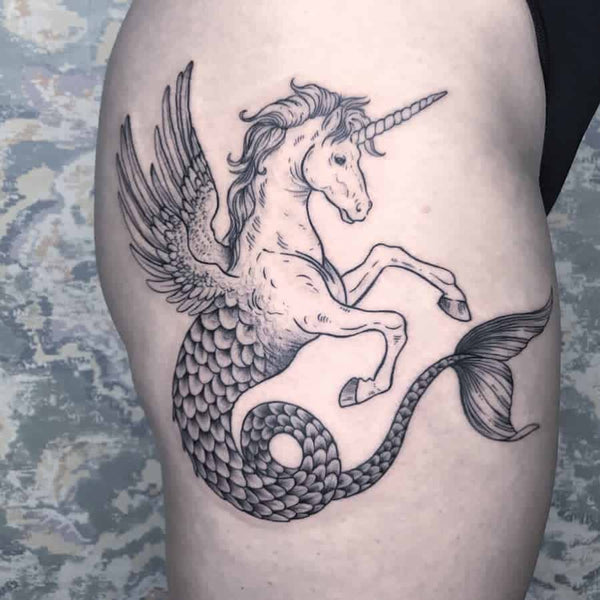 Tatouage Original Licorne 4