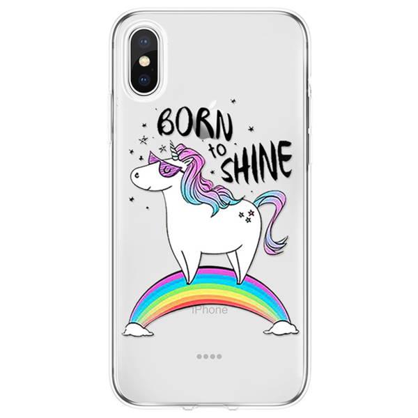 جيمى بيل Coque Licorne , Brillance Éclatante (iPhone/Huawei)