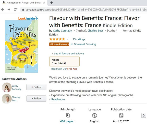 Flavour with Benefits: France - Amazon Ranked Number 1