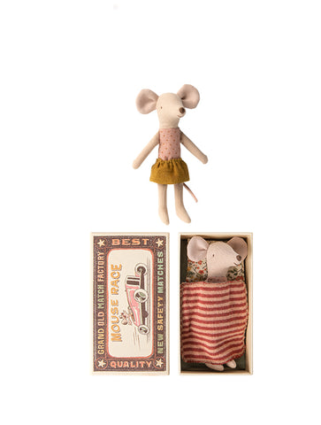 Maileg Big Sister Mouse - Gold Skirt - gift-for-little-ones