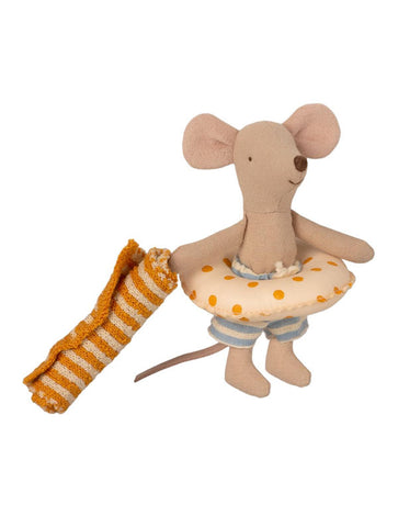 Maileg Little Brother Mouse - Beach collection