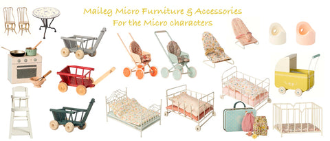 maileg micro furniture & accessories