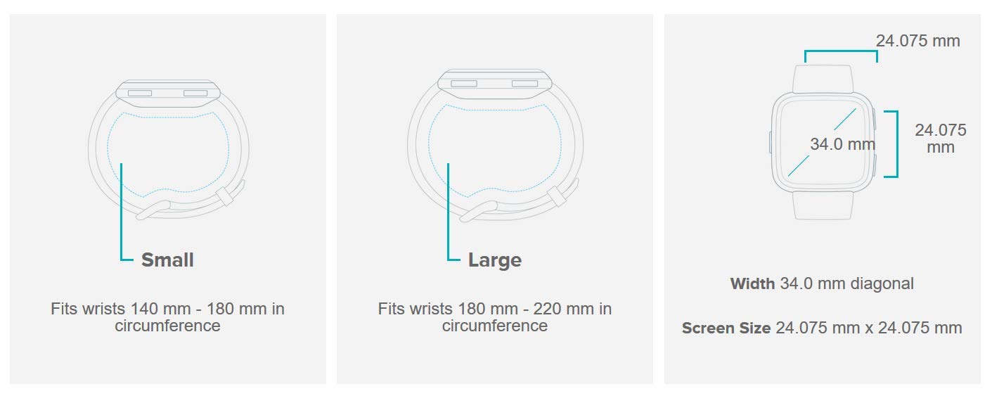 versa lite dimensions