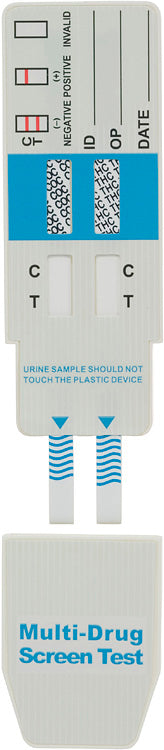 Generic 2 Panel Dip Test Card Manufactured by Alere