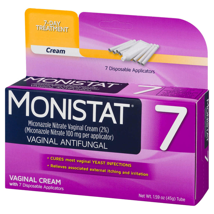 Monistat 7 Day Yeast Infection Treatment Cream Uk Kingdom States