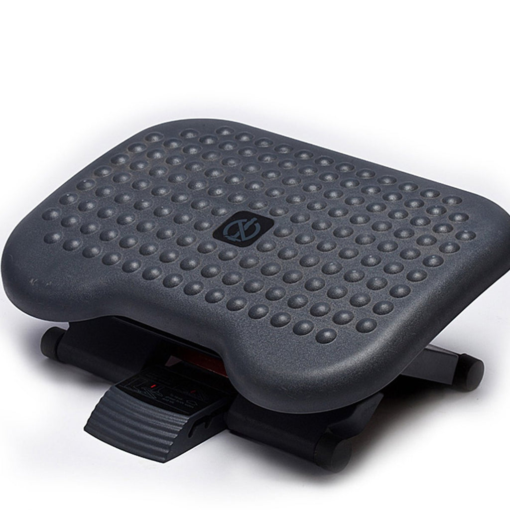 adjustable under desk foot rest with wheels