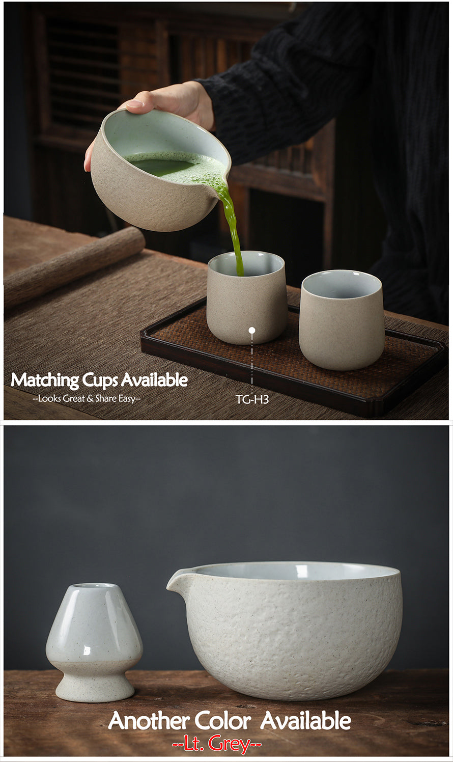 Preparing several servings of matcha (Tea Bowl with Serving Spout) – Ippodo  Tea Global