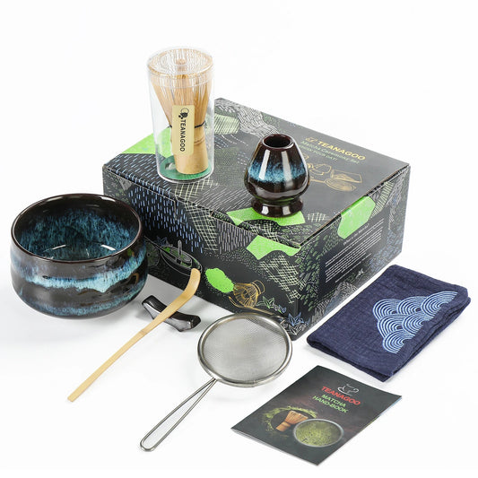 Complete Premium Matcha Gift Set - Matcha Whisk & Bowl