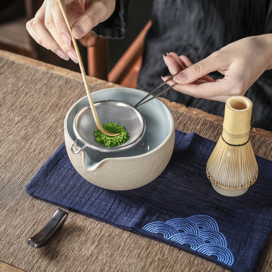 Matcha Whisk Holder Kusenaoshi Black - Matcha Oishii – MatchaOishii