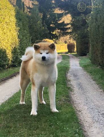 Akita Inu roux