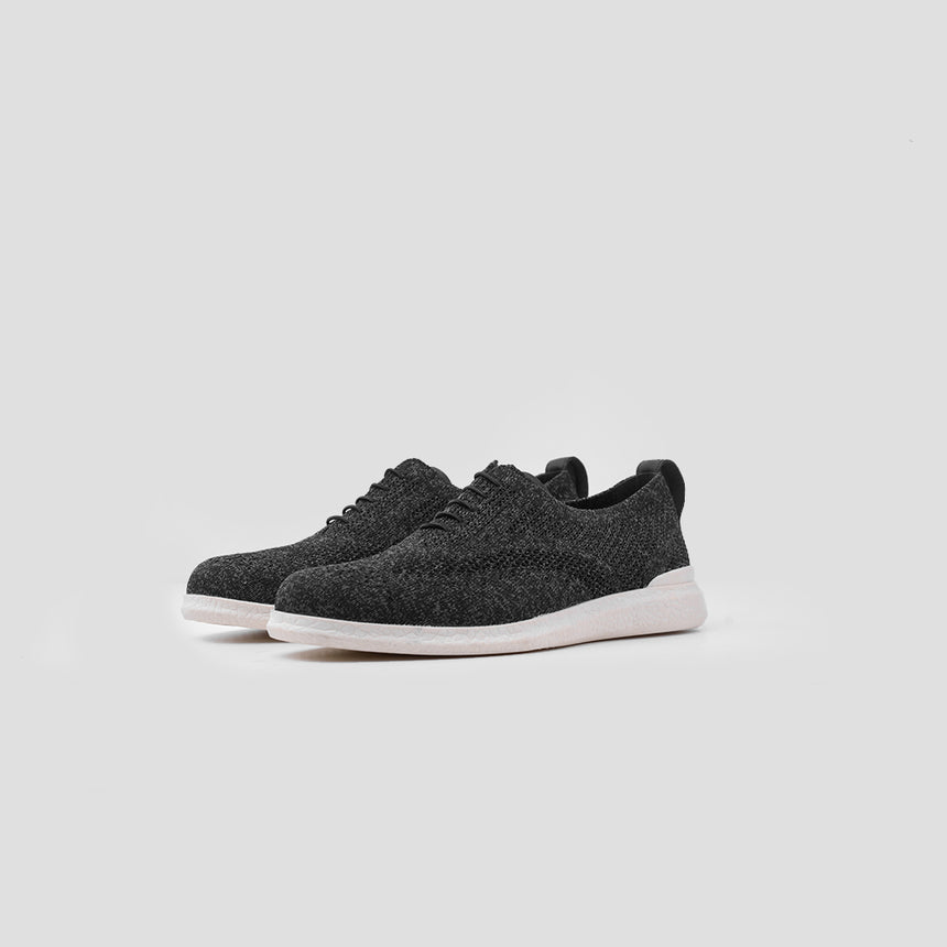 oxford knit oreo triple black