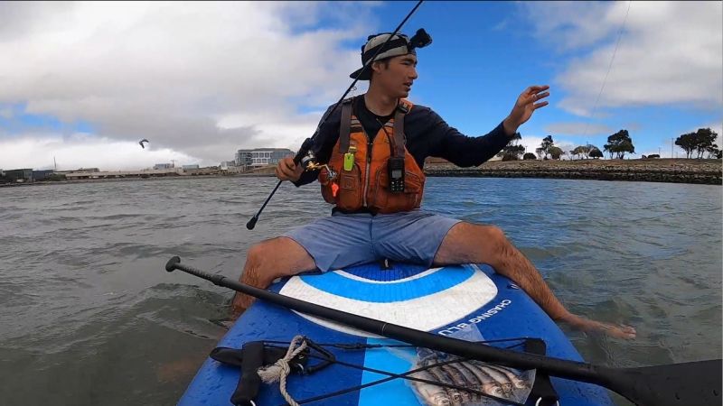 fishing paddle board