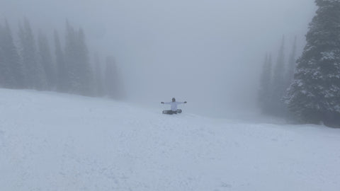 Snowboarding in Jackson Hole