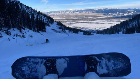 snowboarding Jackson Hole