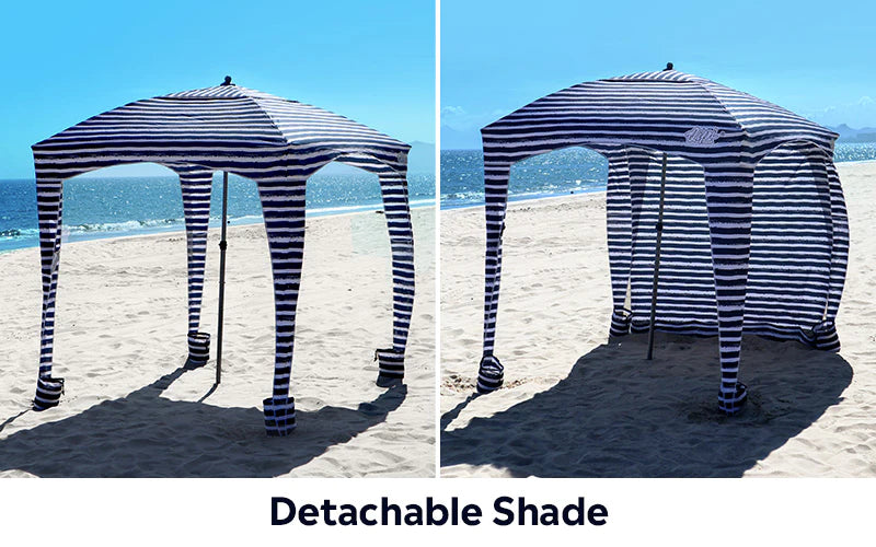 beach cabana detachable shape