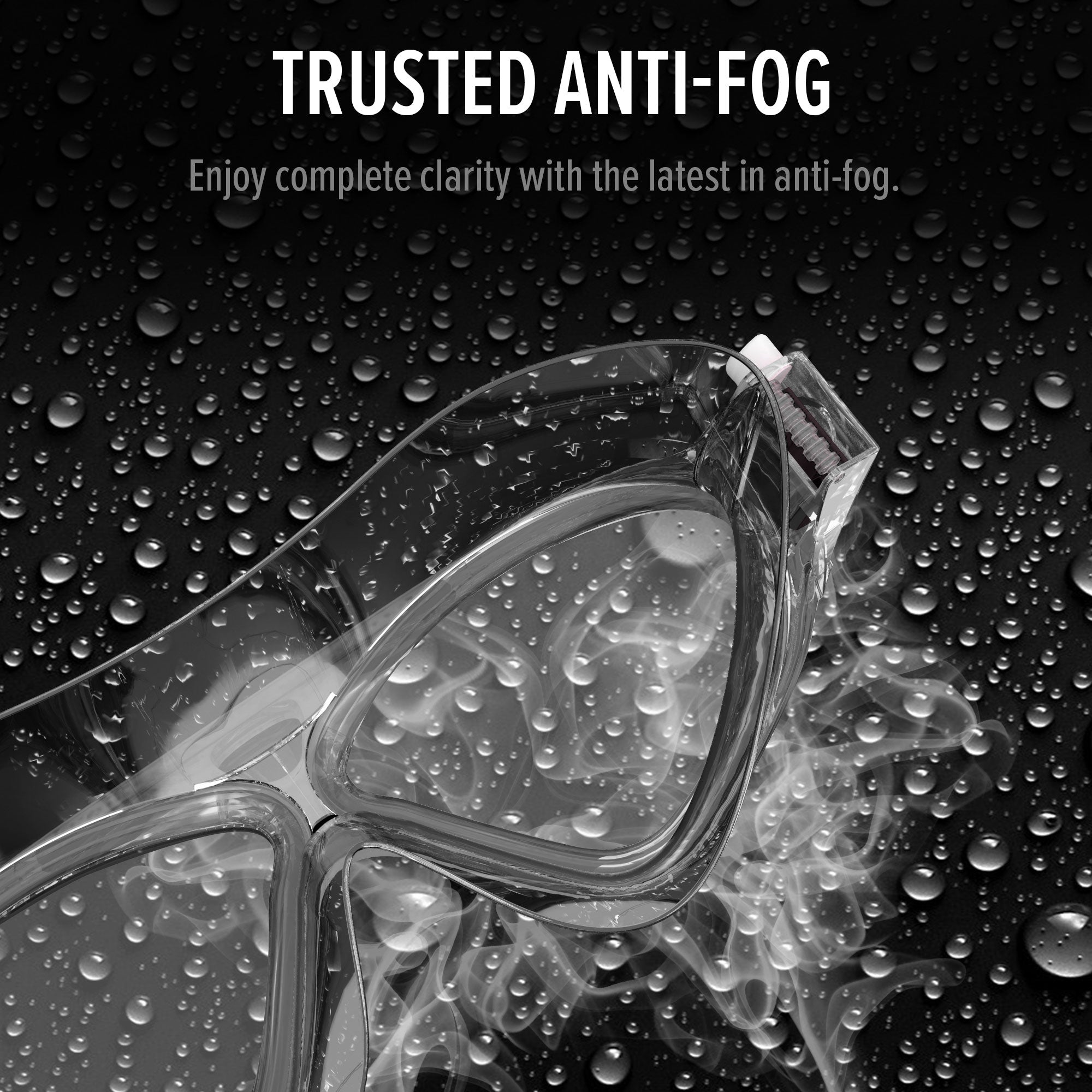 ANTI-FOG & 100% UV PROTECTION