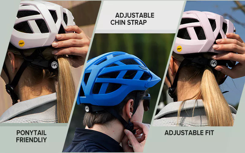 adjustable chin strap and adjustable dial