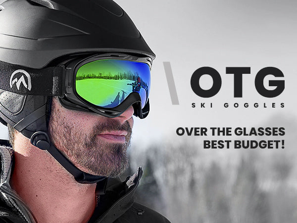 OTG-Skibrille Helmkompatibilität