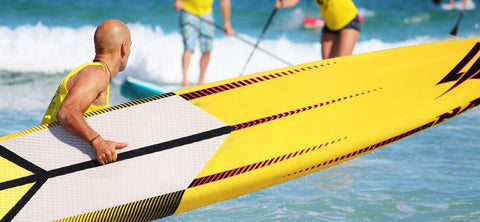 Solides Renn-Paddleboard