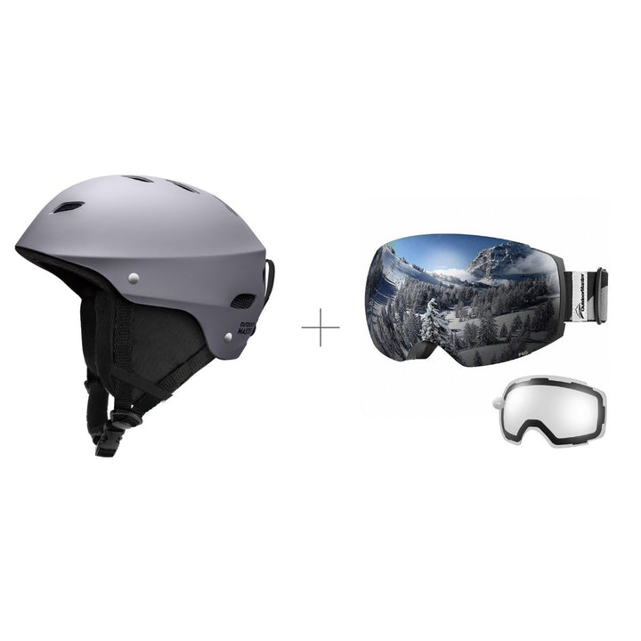 Pro-Brille + Objektiv + Kelvin-Helm-Paket