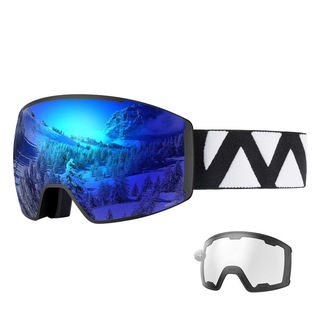 VISION Snow Goggles + Bonus Lens