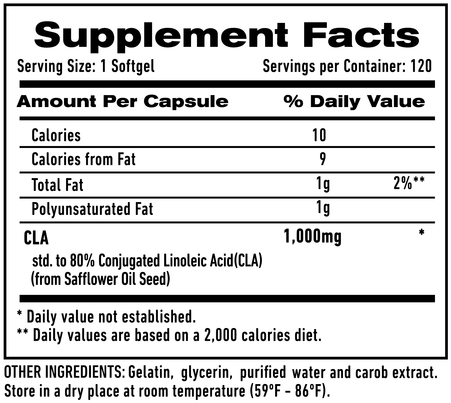 Supplement Facts