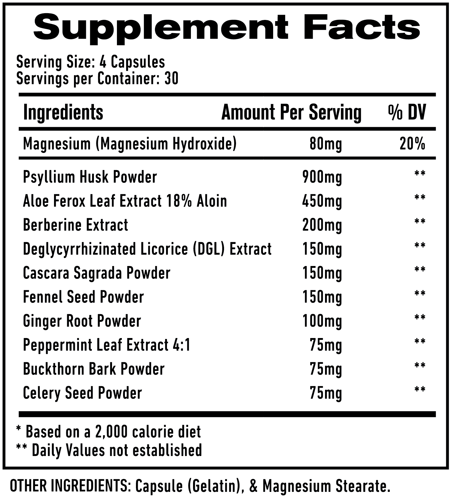 Supplement Facts