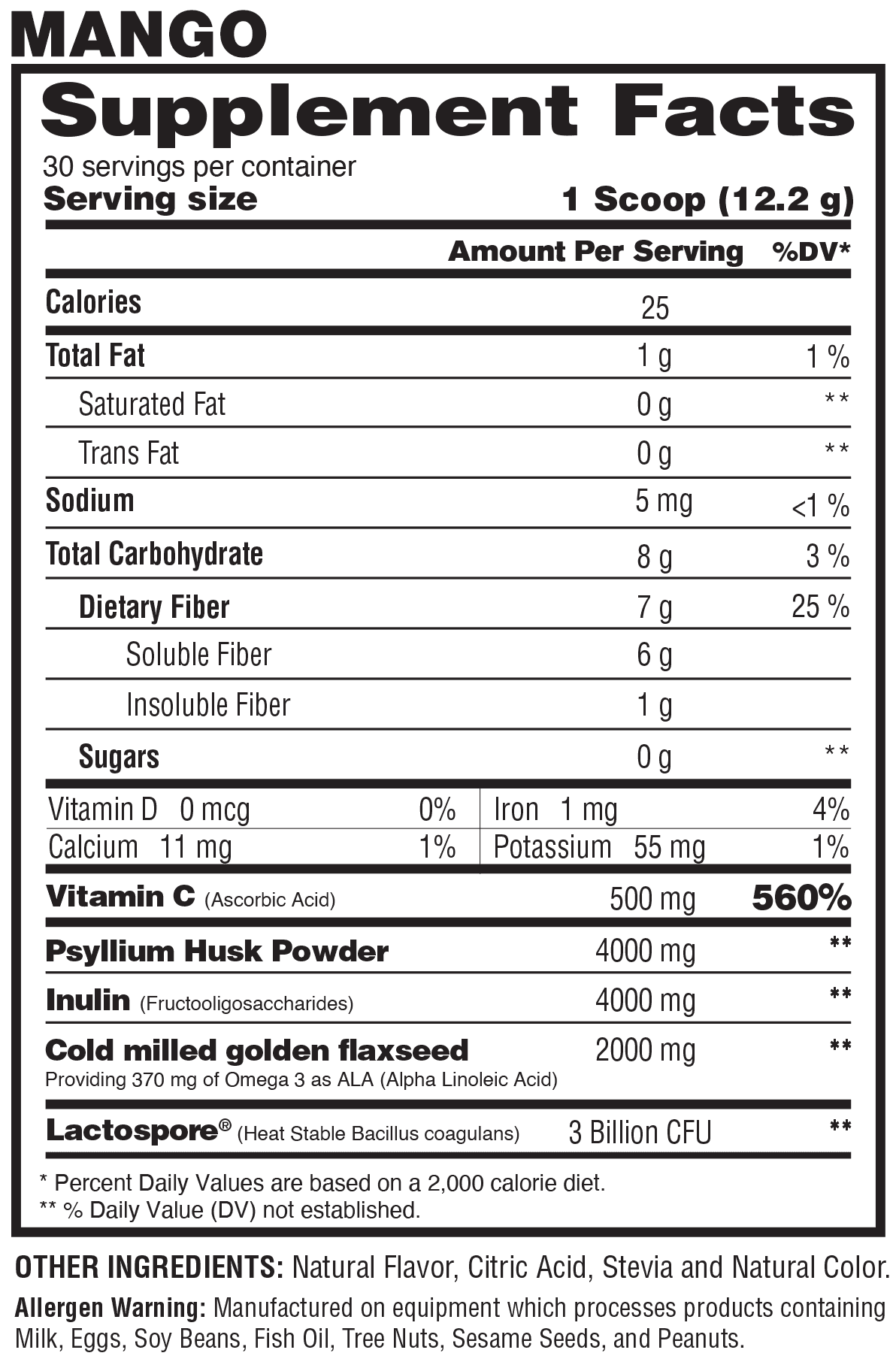 Supplement Facts