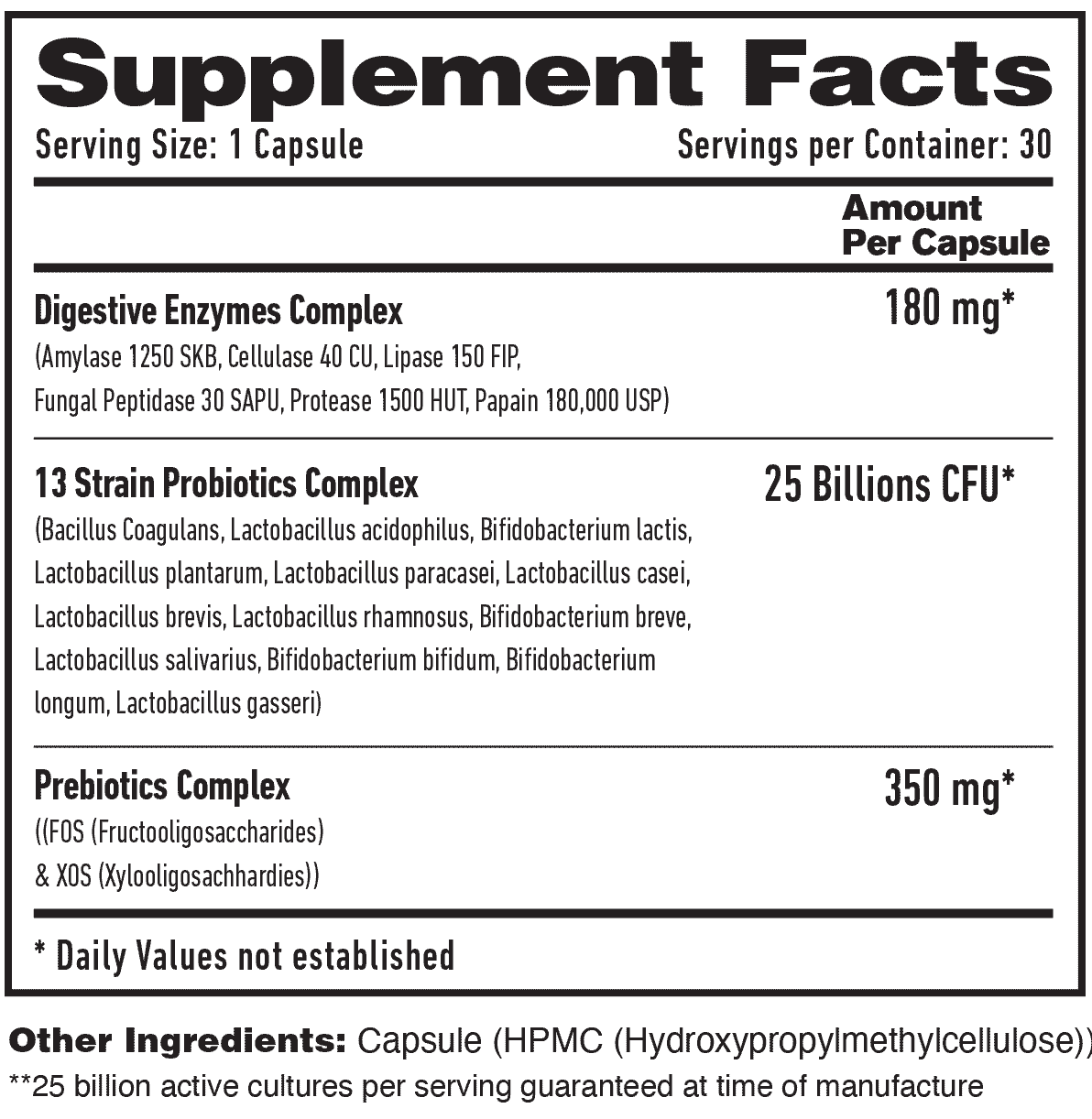 Supplement Facts