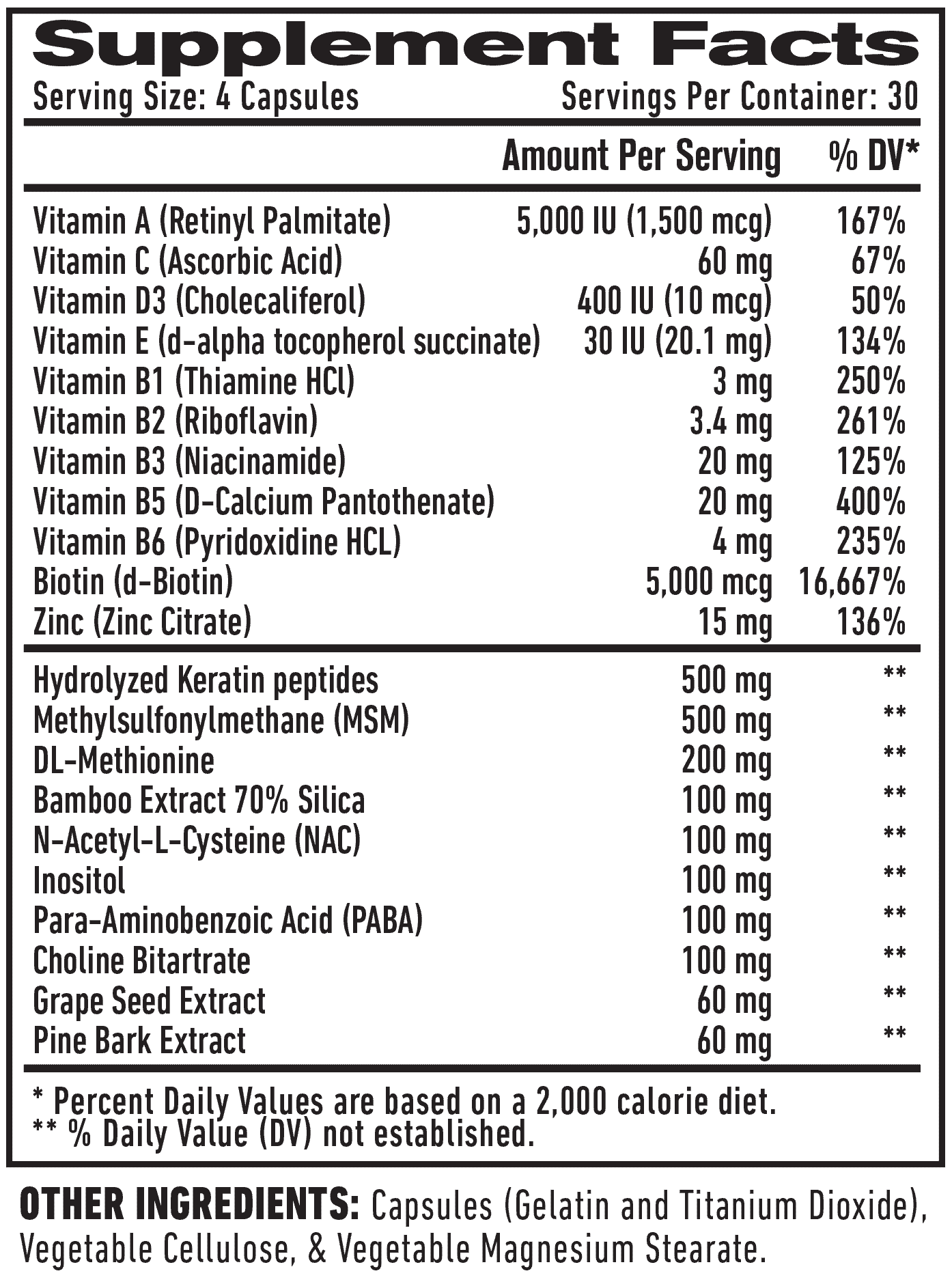 Supplement Facts