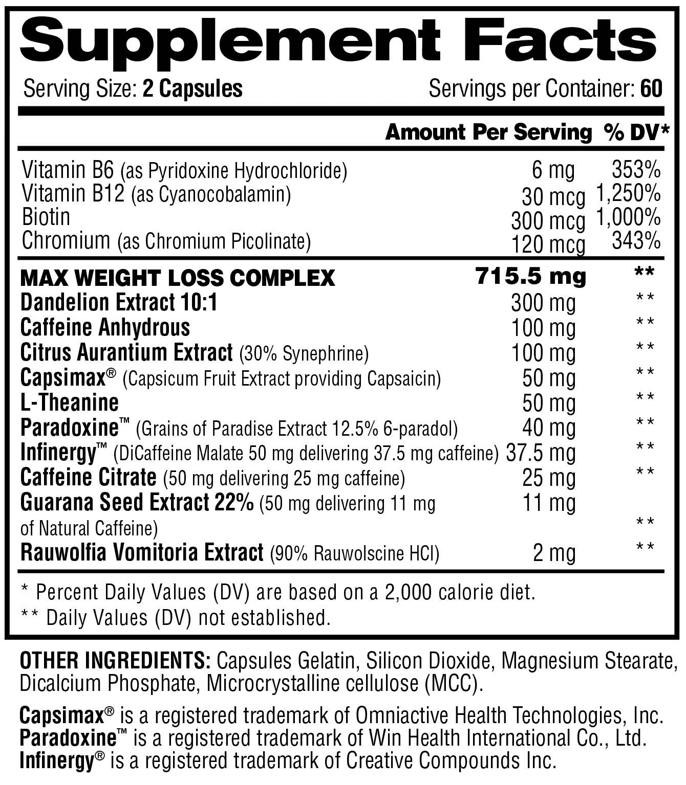 Supplement Facts