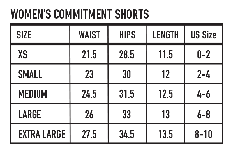 Women's Commitment Shorts Shark Skin – 1 Up Nutrition