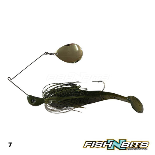 Bassman - Codman Tandem with Large Willow & Small Colorado – Fish N Bits