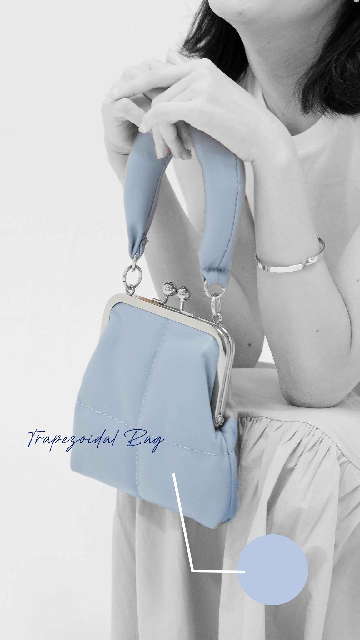 TRAPEZOIDAL BAG – BLUE×PALANG(ブルーパラン)